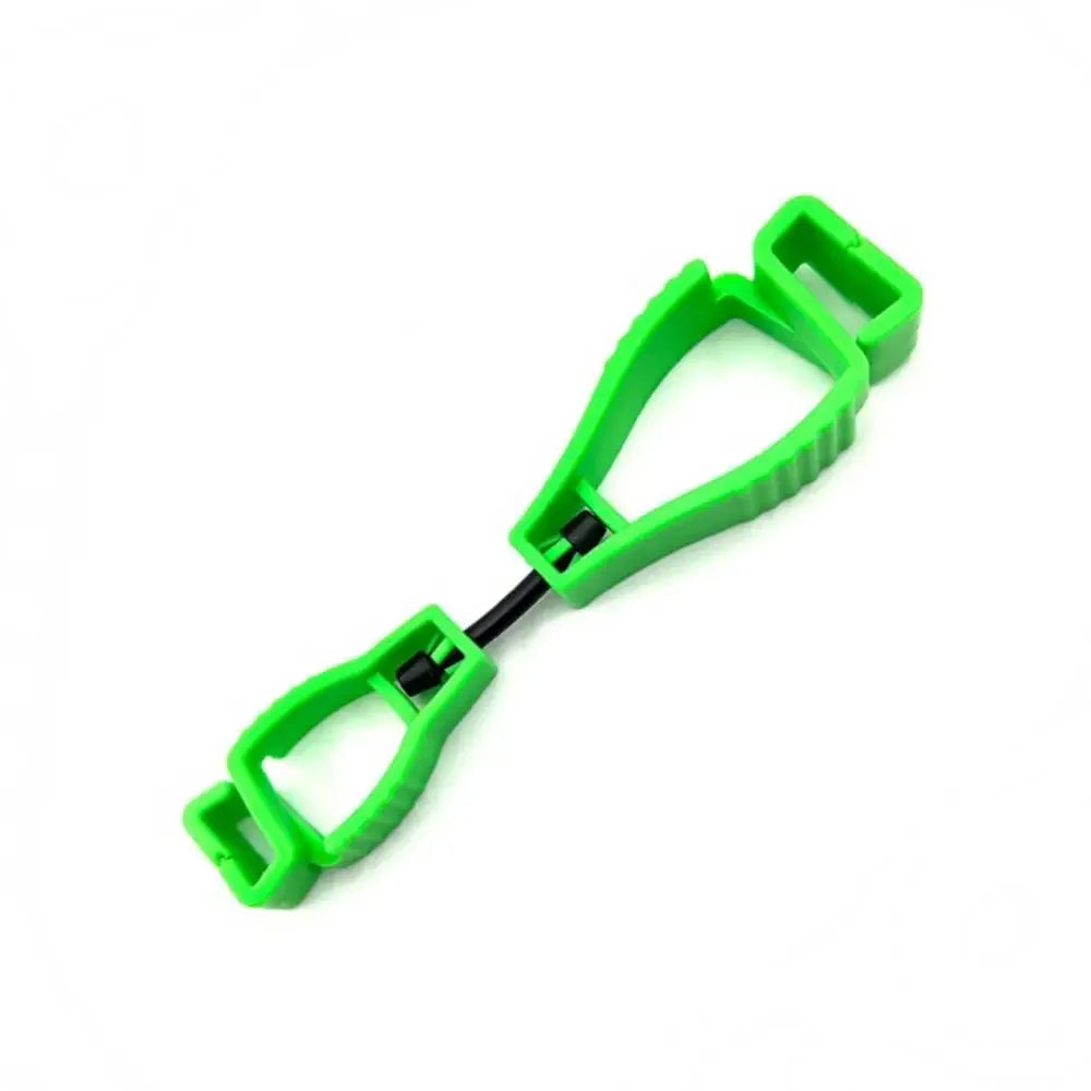 1PC Gloves Clip Hanger Safety Glove Holder Plastic Working Gloves Clamp Safety Work Gloves Guard Multifunctional Camping Tools