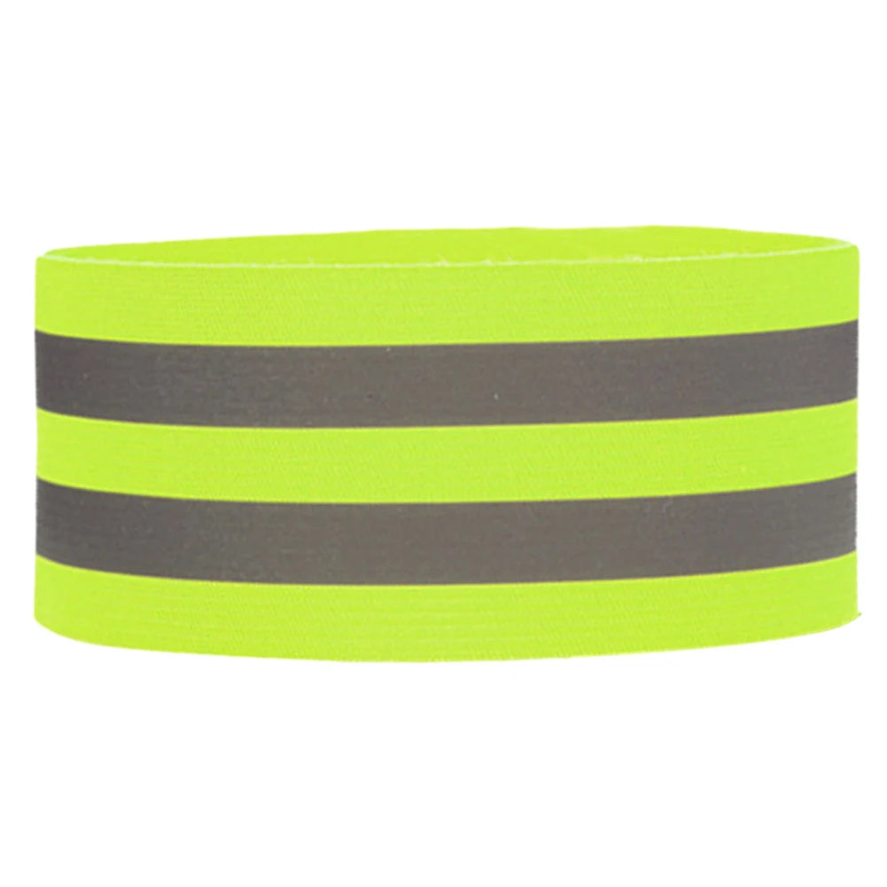 1PCS Running Reflective Arm Band for Wrist Ankle Leg Safety Reflector Tape Night Walking Cycling Led Bracelet Strap High Visibil