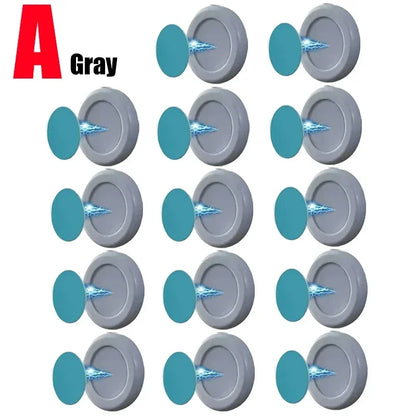 2sets - Strong Magnetic Hooks Anti-Lost Magnet Holder Remote Control Storage Hooks Wall Mount Fridge Stickers Hook for Home Organizer