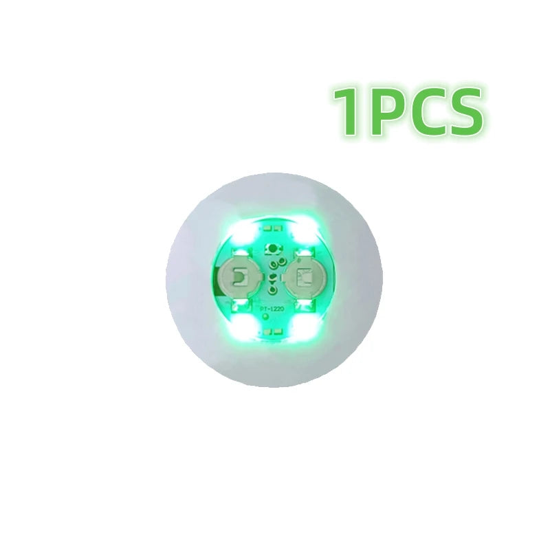 1/10/50pcs Luminous Coaster LED Bar Drinks Cup Pad Wine Liquor Bottles Coaster Atmosphere Light Cup Sticker Light-emitting Prop