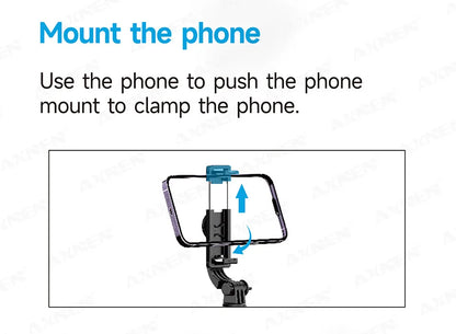 Selfie Stick Tripod for Cell Phone, Mobile Stand Monopod with Wireless Remote for iPhone Samsung Huawei Xiaomi Smartphone