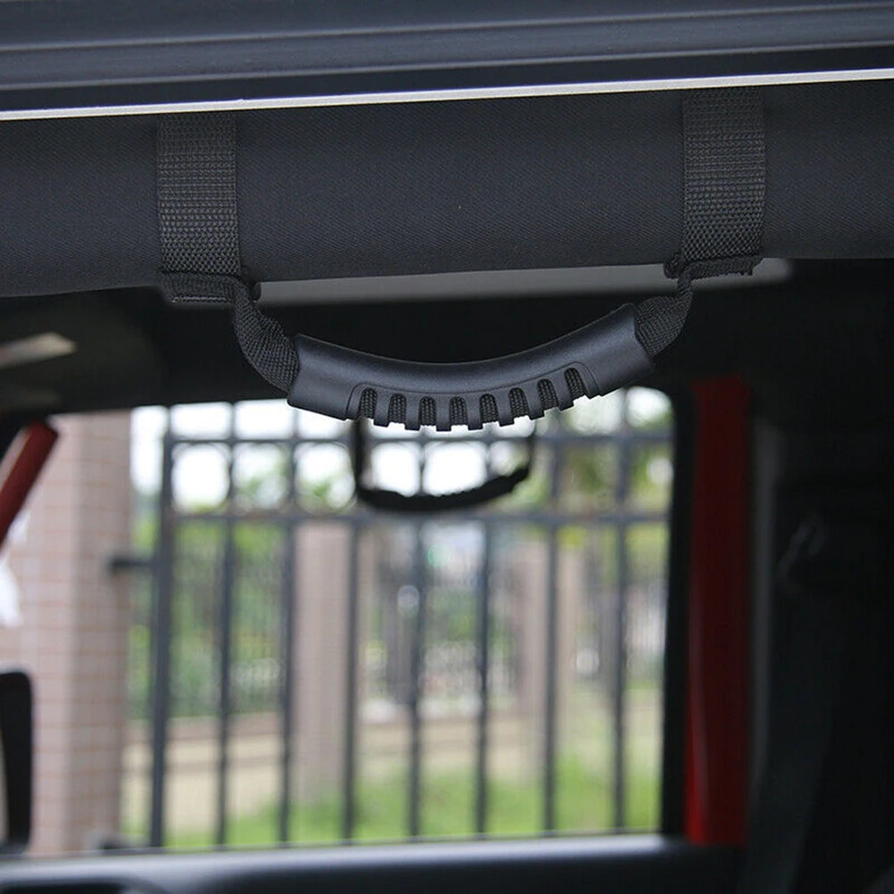 Roll Bar Grab Handles Grip Wide Handle For Wrangler JK JKU TJ Unlimited Car Safety Handle Roof Handlebar