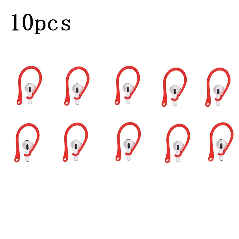 1/3/5/6Pairs Silicone Ear Hooks for Apple AirPods Pro Accessories Anti-fall Bluetooth Earphone Holder for AirPods 3 Earhooks