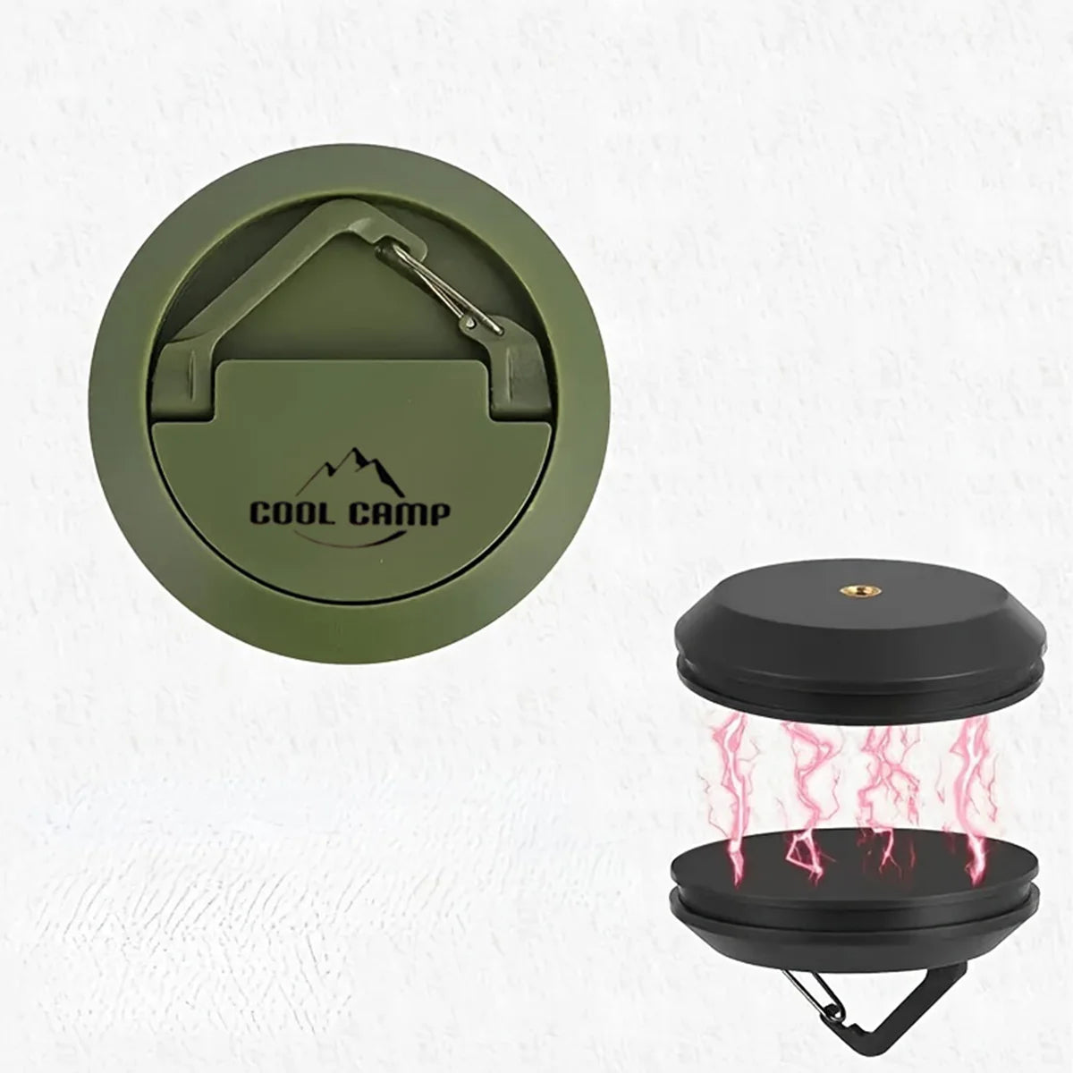 Outdoor Magnetic Hooks, No-Drill Magnetic Hanging Cups, Hooks for Camping Awnings, Tents, and Lights, Outdoor Camping Supplies.