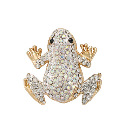Baroque Luxury Frog Collection: Brooches and Pins for Men and Women, Jewelry, Fashion Accessories, and Party Gifts