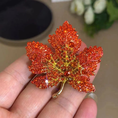 Shining Red Heart Brooches For Women Unisex Rhinestone Love Party Office Brooch Pins Gifts