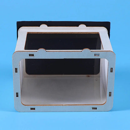3D Holographic TV Cinema Projector Smart Phone Hologram Projector Student Science Experiment DIY Home Cinema Theater