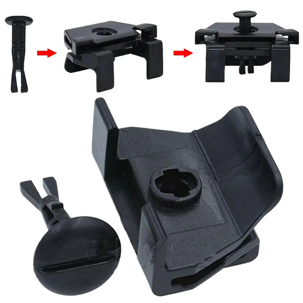 5pcs Car Bumper Clips,Nylon Front Bumper Retainer Clips,Universal Car Trim Clips For Toyota Lexus Side Skirt, Bumper, Door Panel