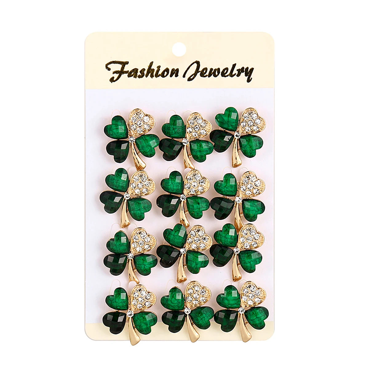 12Pcs/Set Fashion Simple Pearl Flower Brooches Alloy Rhinestone Muslim Bouquet Pin for Women Bridal Shower Party Dress Clothes
