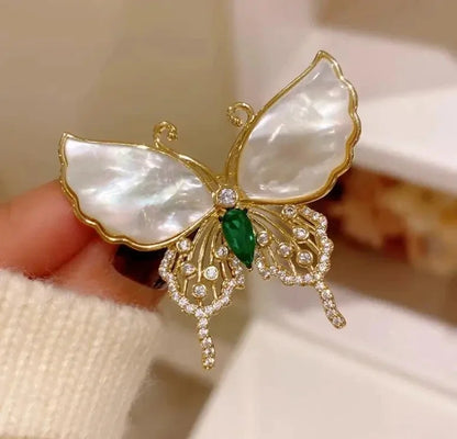 Trendy Irregular Big Circle Brooches for Women Men Gold Plated Silver Color Metal Lapel Pins Geometric Jewelry Gifts