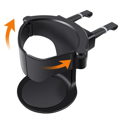 Car Cup Holder for Air Vent - Universal Auto Drink Rack Stand for Water Bottles & Ashtray