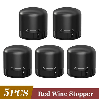 Vacuum Sealed Wine Bottle Plug Champagne Stopper Leak-Proof And Fresh Bottle Cap Wine Corks Bar Accessories Supplies