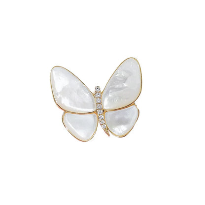 Exquisite butterfly design versatile fashion trend personalized accessory buckle brooch