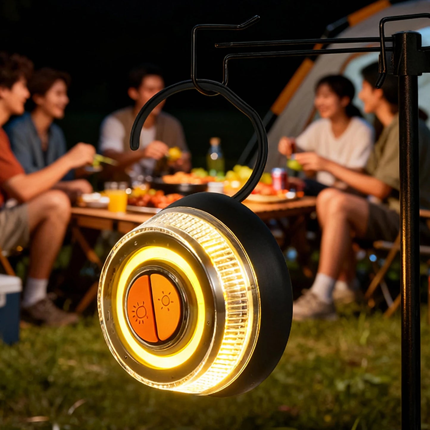 Universal V16 Car Warning Light LED Flashlight Emergency Light Yellow Light Traffic Strong Magnetic Induction for Vehicles