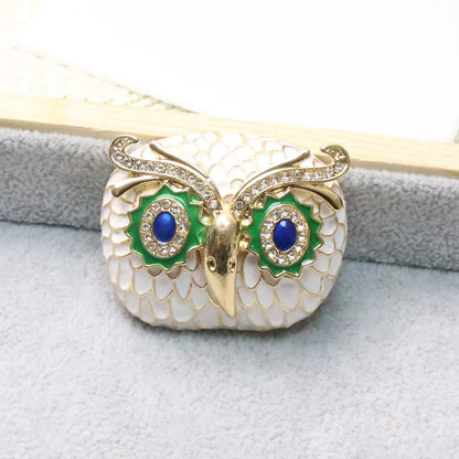 Baroque Luxury Beautiful Owl Animal Design Brooch for Men and Women, Jewelry Accessories, WeddingHolidayPartyCoupleSurprise Gift