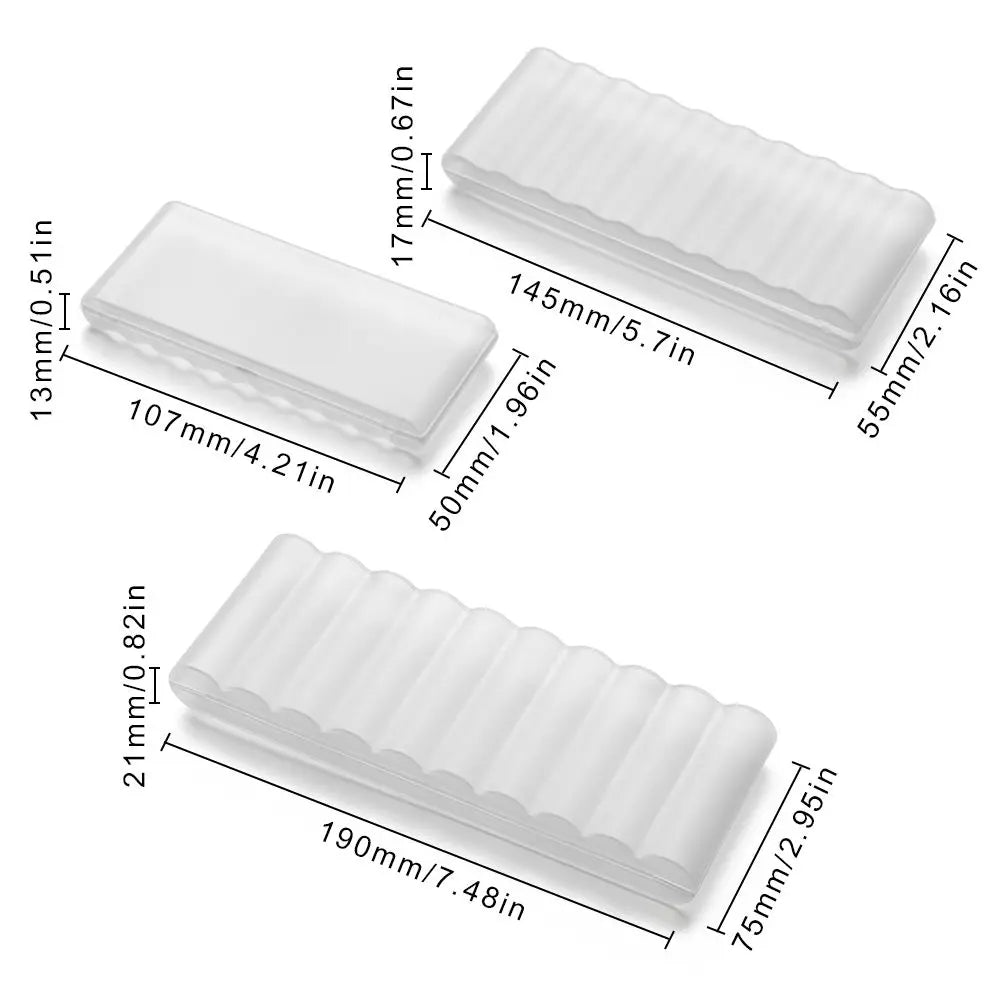 10 Slots Hard Plastic Container Portable Case Battery Storage Box For AAA/AA/18650 Battery Organizer Box Container Accessories