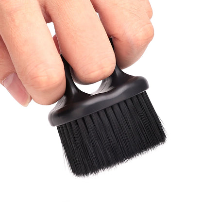 Ring Neck Duster Barber Remove Loose Hair Brush Hair Cutting Brush Soft Hair Cleaning Brush Hairdressing Tools