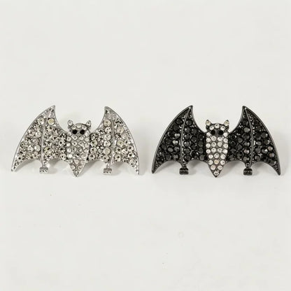 Funny Bat Brooch Gothic Lapel Pin For Women Clothing Coat Sweater Halloween Holiday Party Jewelry Accessories Gift