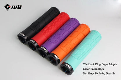 ODI Rubber Handlebar Grips MTB Lock-on Grip Shockproof Non-slip Mountain/Road Bike Handle Cover Folding Balance Bike Accessories