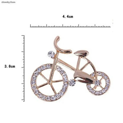 1pc Luxury New Tulip Flower Brooch Elegant Design Sense Rose White Stone Jewelry Collar Pin Jewelry