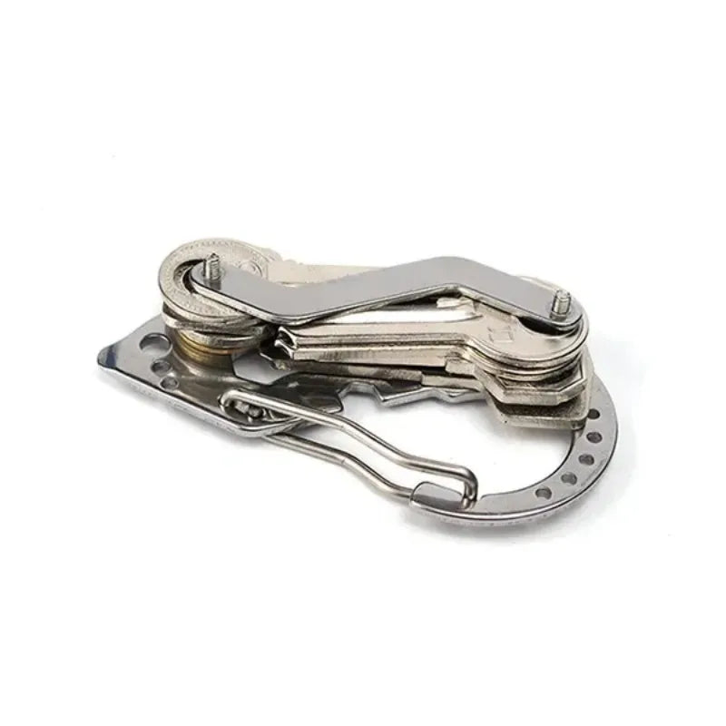 Portable Keys Holder Keyring Wallets Car Key Chain Collector Edc Pocket Key Organizer Bottle Opener Outdoor accessories Tools