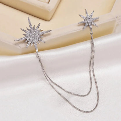Studded Pearl Shaped Square Brooch Women Palace Style Retro Design Sense Suit Pin Niche Fashion Accessories for Lady Gift