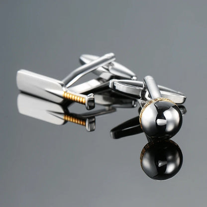 High quality men's French shirt cufflinks brand new fashion poker cufflinks dice pistol dice car logo buttons