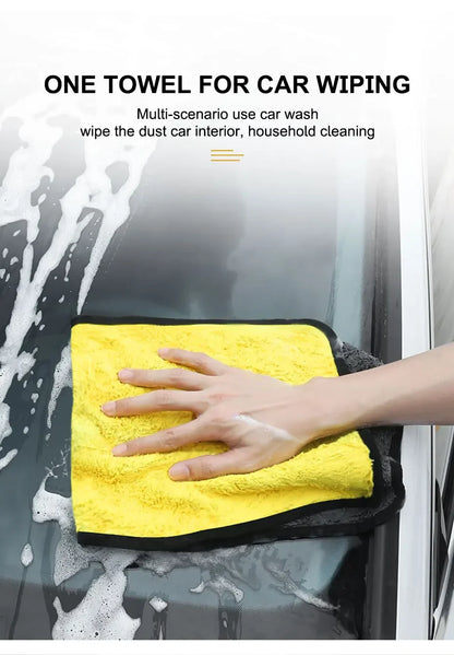 High-end Microfiber Towel Car Wash Towel Detailing Cleaning Cloth Car Wash Drying Towel Car Absorbent Cleaning Products