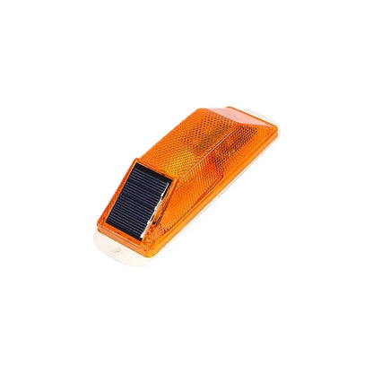 2pcs Warning LED Lamp Solar Warning Lamp Solar Strobe Lamp  Chip Control Bridge Night Driving Safety Light Traffic Caution Light