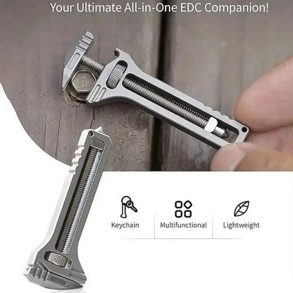 1PC EDC Compact Multi Tool Keychain Pocket Knife Screwdriver Set For Camping Survival Outdoor Use