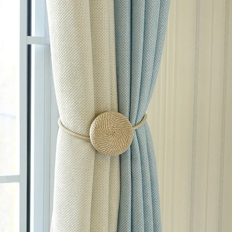 1pc Magnetic Curtain Tieback Clip Room Accessories Curtains Holder Buckles Rope Strap Home Decor