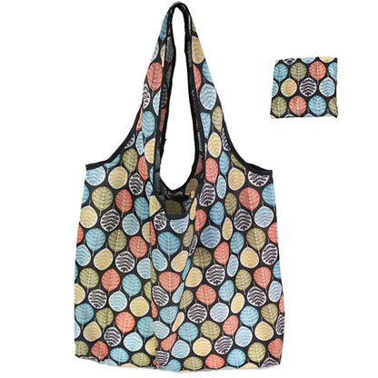 Shopping Bags Fashion Portable Various Prints and Large Capacity Convenient Nylon Easy to Fold Package Travel Essential