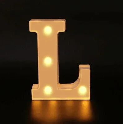 Ins Hot Sale 26 English Letter Led Light Design Lamp For Wedding Birthday Colorful Light Proposal Confession Surprise Night