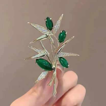 Luxury Crystal Phoenix Bird Brooches For Women Men Unisex Colorful Yellow Enamel Pins Chinese Birds Party Office Jewelry Gifts