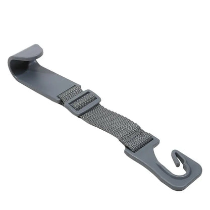 4Pcs Car Hook For Car Rear Seat Back Hooks Headrest Hanger Clip Universal Adjustable Holder Storage Car Interior Accessories