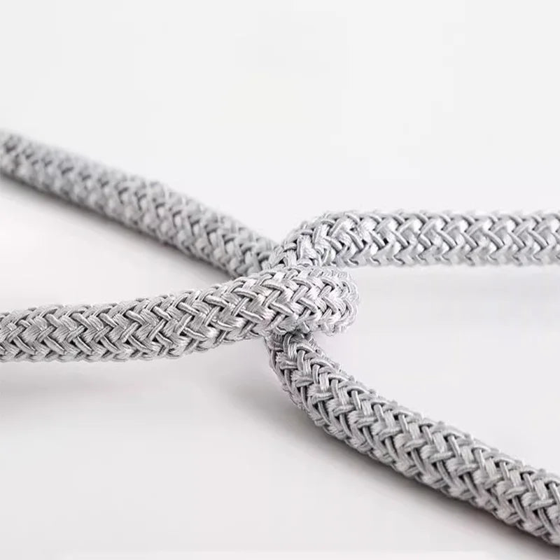 2pcs curtain tiebacks with magnetic buckles, curtain hanging ropes with magnets, a pair of curtain cord fasteners, versatile.