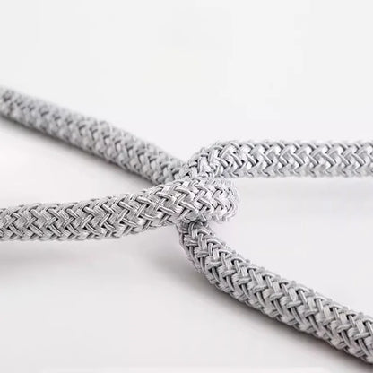 2pcs curtain tiebacks with magnetic buckles, curtain hanging ropes with magnets, a pair of curtain cord fasteners, versatile.