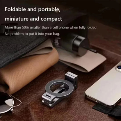 Adjustable Universal Magnetic Phone Holder Travel Essentials Flexible Rotation Hands-Free Airplane Phone Mount Seat Phone Stand