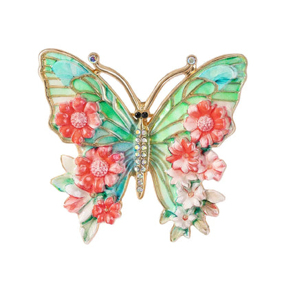 Different Styles Fashion Butterfly Brooch Animal Badge Pin Jewerly for Party Wedding