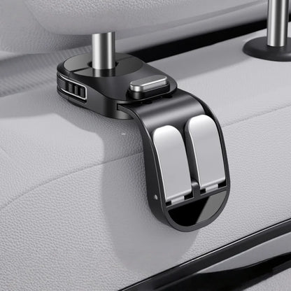 Car Seat Back Hook foldable Headrest Hidden Mount Auto Vehicle Back Seat Organizer Car Accessories Hanging Hooks Storage Hanger
