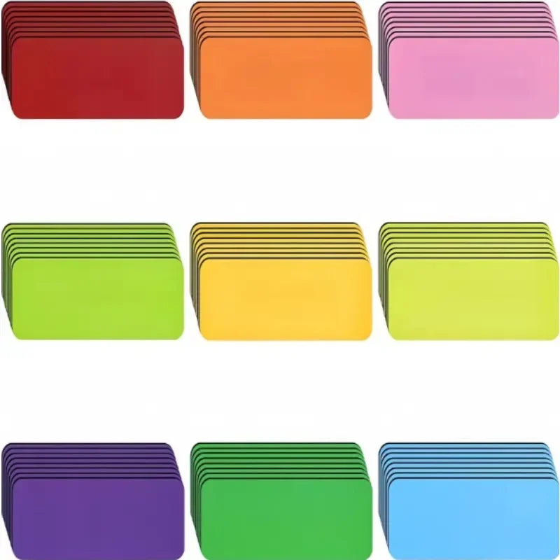 Magnetic Label Stickers Reusable Dry Erase Shelf Tag Stickers DIY Identification Classify Stickers for Stationery Office Storage
