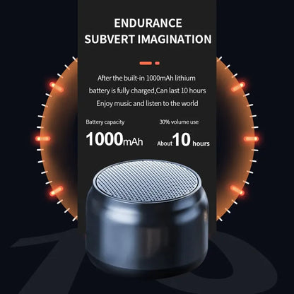 2025 Wireless speaker Bluetooth portable outdoor audio stereo support phone subwoofer MINI portable high quality home speaker