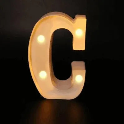 Ins Hot Sale 26 English Letter Led Light Design Lamp For Wedding Birthday Colorful Light Proposal Confession Surprise Night