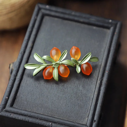 Elegant and Beautiful Watermelon Apple Durian Mulberry Fruit Design Brooch Pin for Men and Women Clothing Accessories