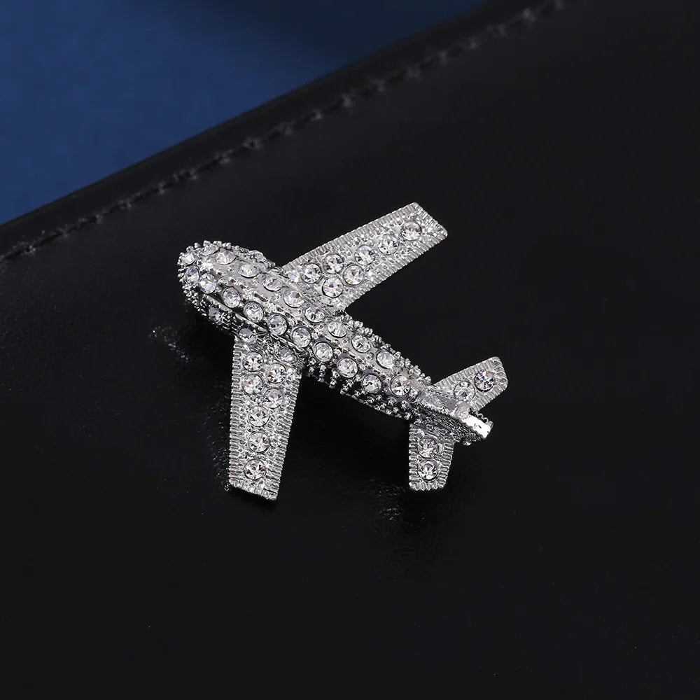 Sun Flower Brooch Pins Crystal Snail Metal Badge 2 Colors Jewelry Accessory For Suit and Dress