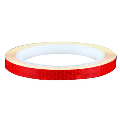1pc 8m Bike Stickers Reflective Tape Fluorescent DIY Bike Bicycle Strips Cycling Tapes for Bicycle Helmet Motorcycle Scooter