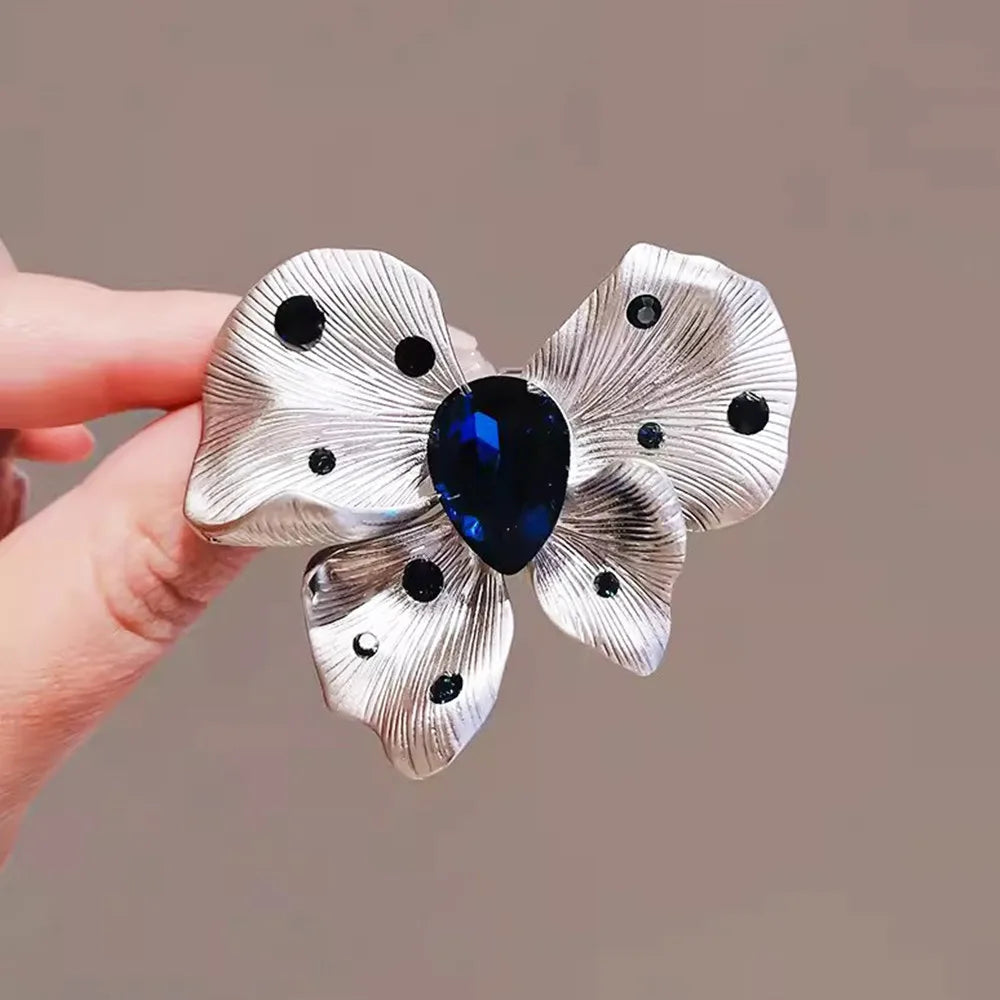 Ajojewel Crystal Rhinetone Bowknot Brooches Pin New Design Costume Jewelry Accessories Gifts