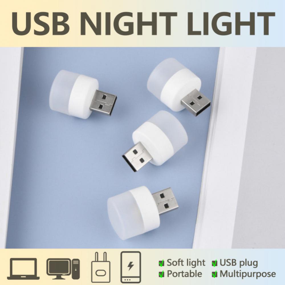 Portable USB 5V LED Reading Lamp Mini Book Light Foldable Camping Night Lights Table Lamps for Power Bank Notebook Laptop