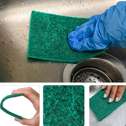 5Pcs Multi-Purpose Cleaning Sponges Scrubbing Pads for Kitchen Bathroom General Dishwashing Tools Scouring Pad