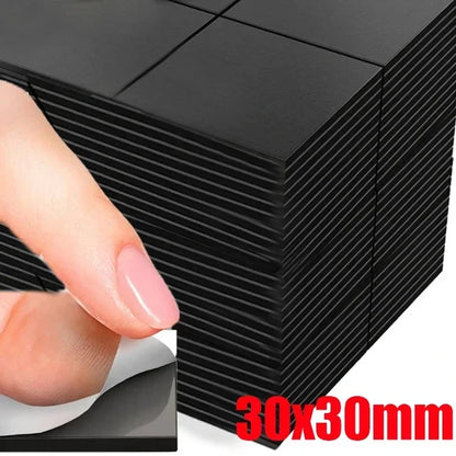 10Pcs Square Round Magnetic Dots Sheets Self Adhesive Magnet Sheet for Household Refrigerator Office Flexible Sticky Sticker Wholesale